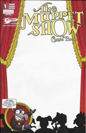 Muppet Show: The Comic Book issue 1-D Jetpack Sketch Cover 1/1000