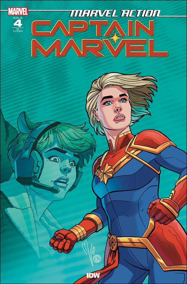 Marvel Action: Captain Marvel (2021) issue 4-B Nicole Goux 1:10 Cover