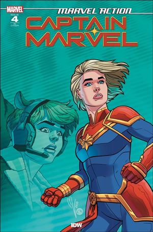 Marvel Action: Captain Marvel (2021) issue 4-B Nicole Goux 1:10 Cover