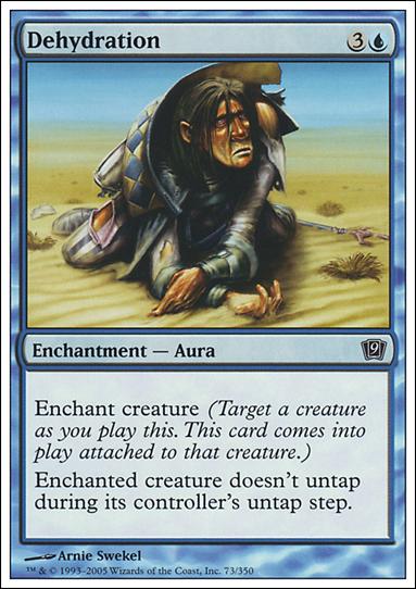 Magic the Gathering: 9th Edition (Base Set) card 73 Dehydration