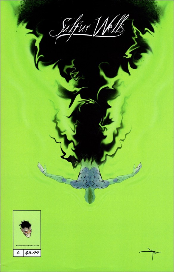 Sulfur Wells issue 6 Daniel Page Cover
