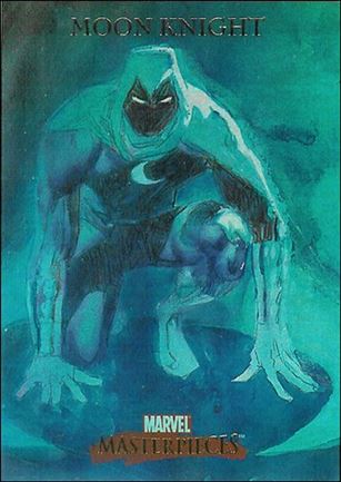 2007 Marvel Masterpieces (Parallel Foil Base Set) card 58 Moon Knight