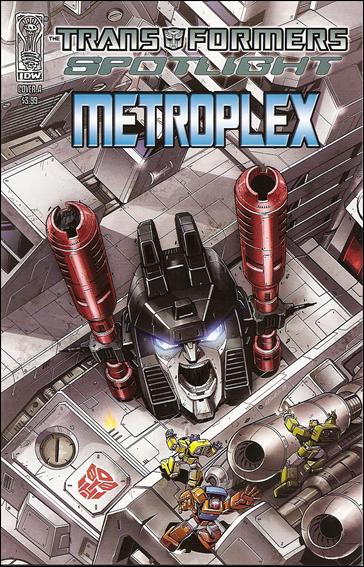 Transformers Spotlight issue nn24 Metroplex - Marcelo Matere Standard Cover