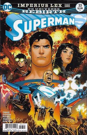 Superman (2016) issue 33 Ryan Sook Cover