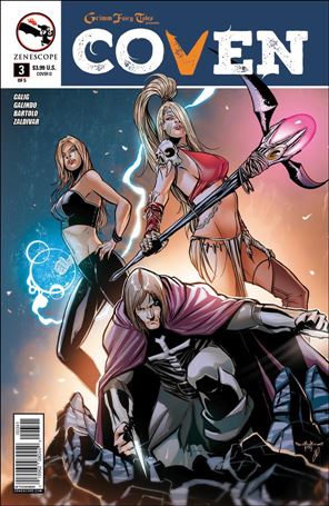 Grimm Fairy Tales Presents Coven issue 3-D Pasquale Qualano Cover