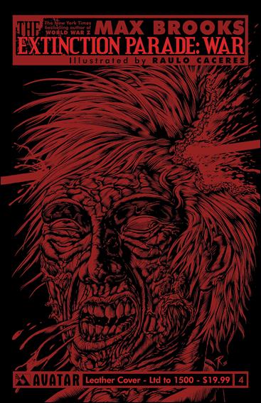 Extinction Parade: War issue 4-F Leather Cover 1/1500