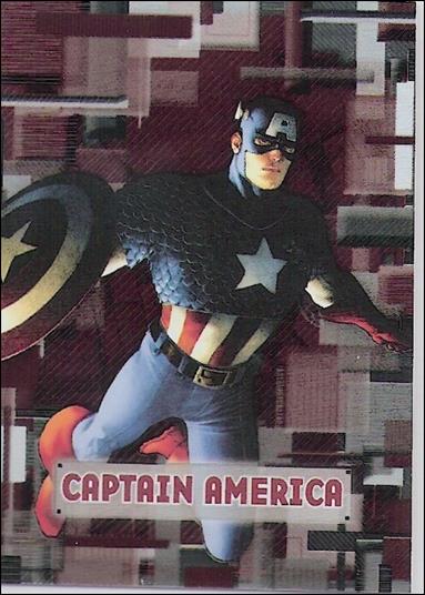 Marvel Beginnings: Series 3 (Prime Micromotion Cel Subset) card M3-7 Captain America