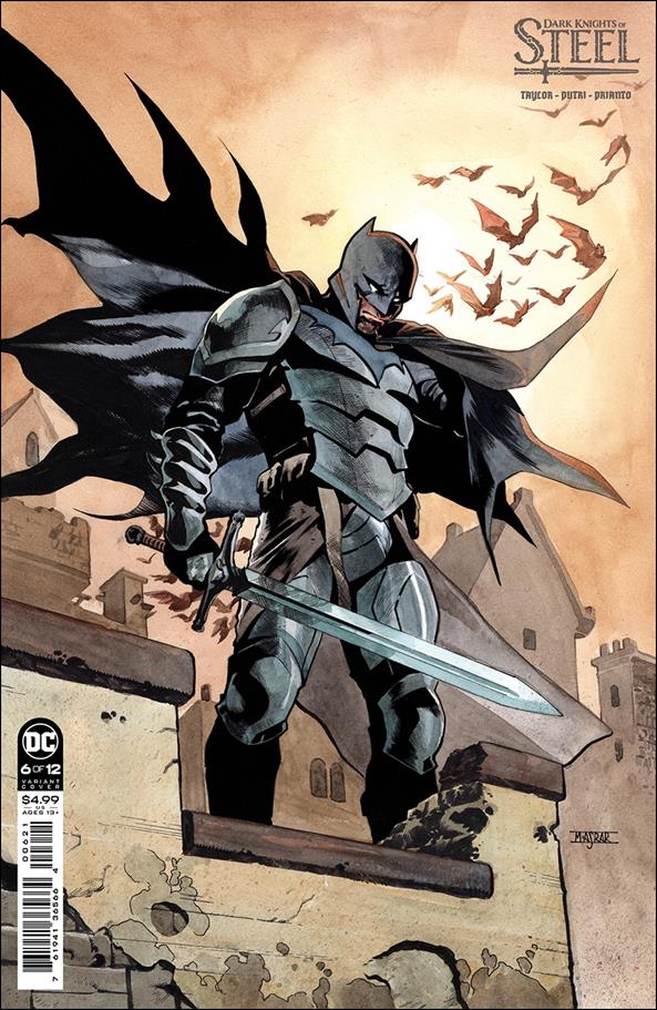Dark Knights of Steel issue 6-C Mahmud A. Asrar 1:25 Cardstock Cover