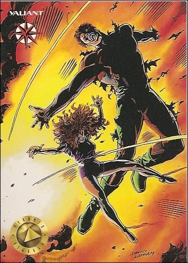 Valiant Era: Series 1 (Base Set) card 56 Harbinger #12