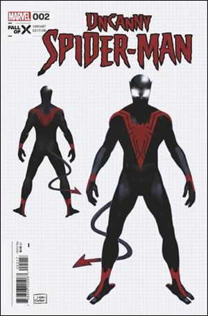 Uncanny Spider-Man issue 2-D Lee Garbett 1:10 Design Cover