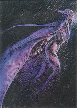 Royo: Secret Desires (Base Set) card 46 Study for Vuelos Negros