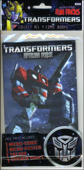 Transformers Micro Comic Fun Pack issue nn3 Optimus Prime Sealed Fun Pack