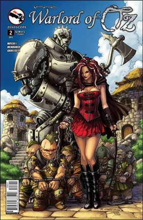 Grimm Fairy Tales Presents Warlord of Oz issue 2-B Richard Ortiz Cover