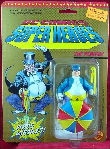 DC Comics Super Heroes figure 8-- Penguin (w/ Short Missile)