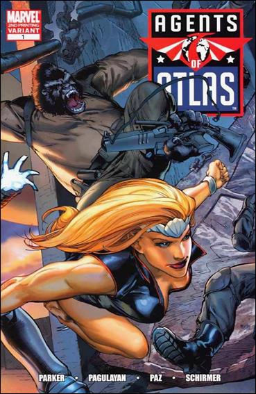 Agents of Atlas (2009) issue 1-C Carlo Pagulayan Cover (2nd Printing)