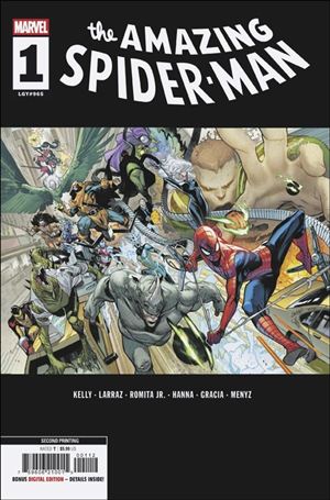 Amazing Spider-Man (2025) issue 1-ZG Pepe Larraz Cover (Second Printing)
