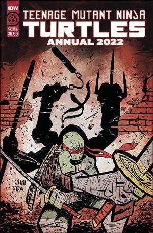 Teenage Mutant Ninja Turtles Annual issue 2022 Juni Ba Cover