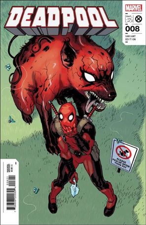 Deadpool (2022) issue 8-B David Lopez Cover