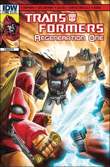 Transformers: Regeneration One issue 100 Andrew Wildman Cover