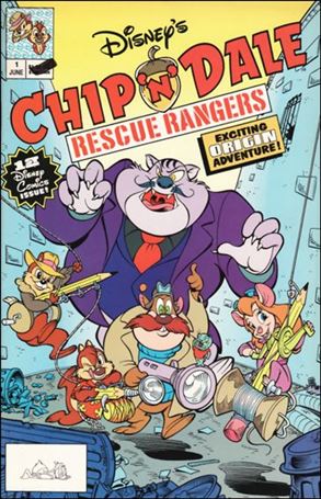 Chip 'n' Dale Rescue Rangers (1990) Cover Image 1