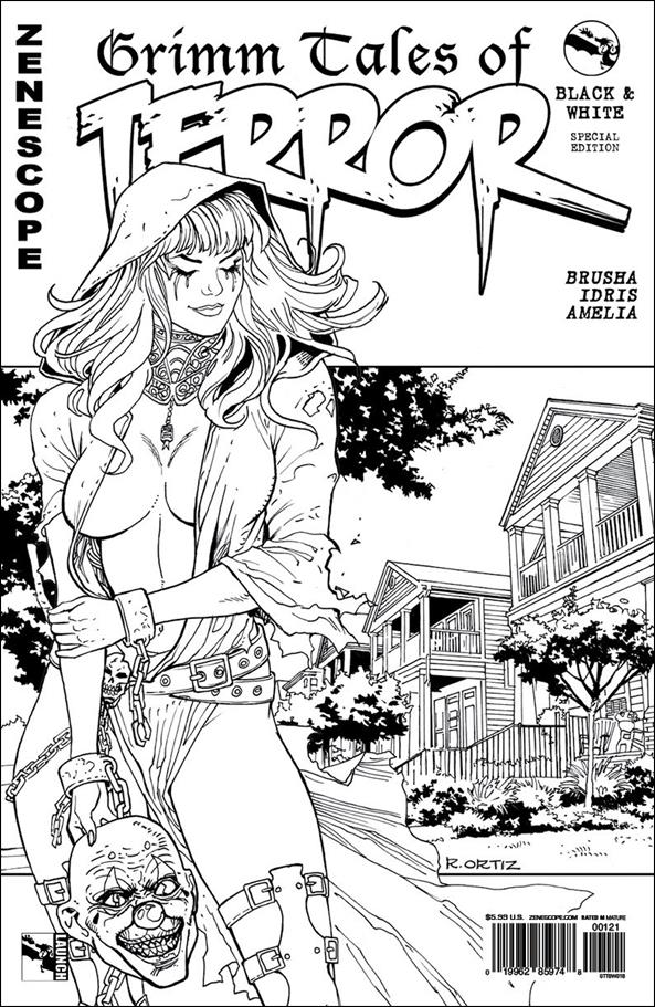 Grimm Tales of Terror Black & White Special Edition issue nn-B Richard Ortiz Cover