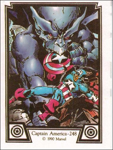 Captain America (Base Set) card 27 Captain America 248