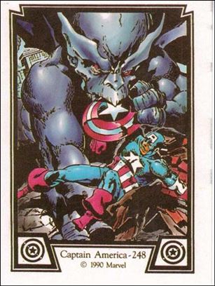 Captain America (Base Set) card 27 Captain America 248