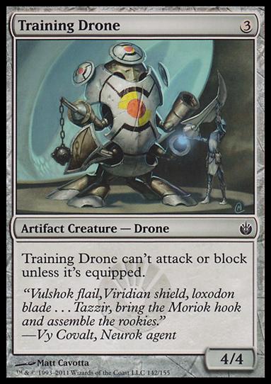 Magic the Gathering: Mirrodin Besieged (Base Set) card 142 Training Drone
