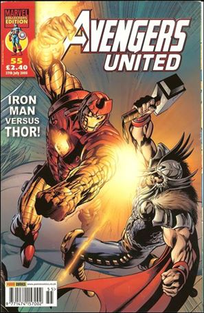 Avengers United (UK) issue 55 Cardstock Cover
