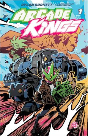 Arcade Kings issue 1-B Corey Lewis Cover