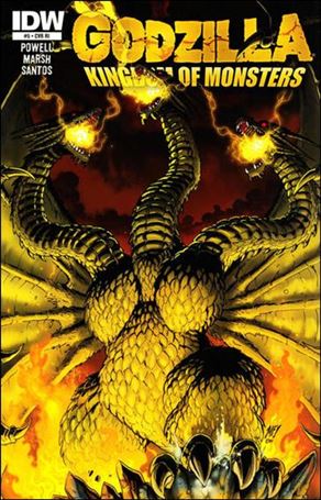 Godzilla: Kingdom of Monsters issue 5-C Matt Frank 1:10 