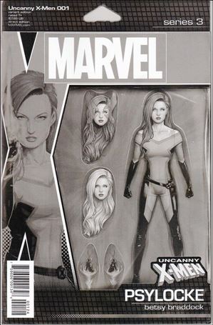 Uncanny X-Men (2019) issue 1-D John Tyler Christopher B&W Party Cover