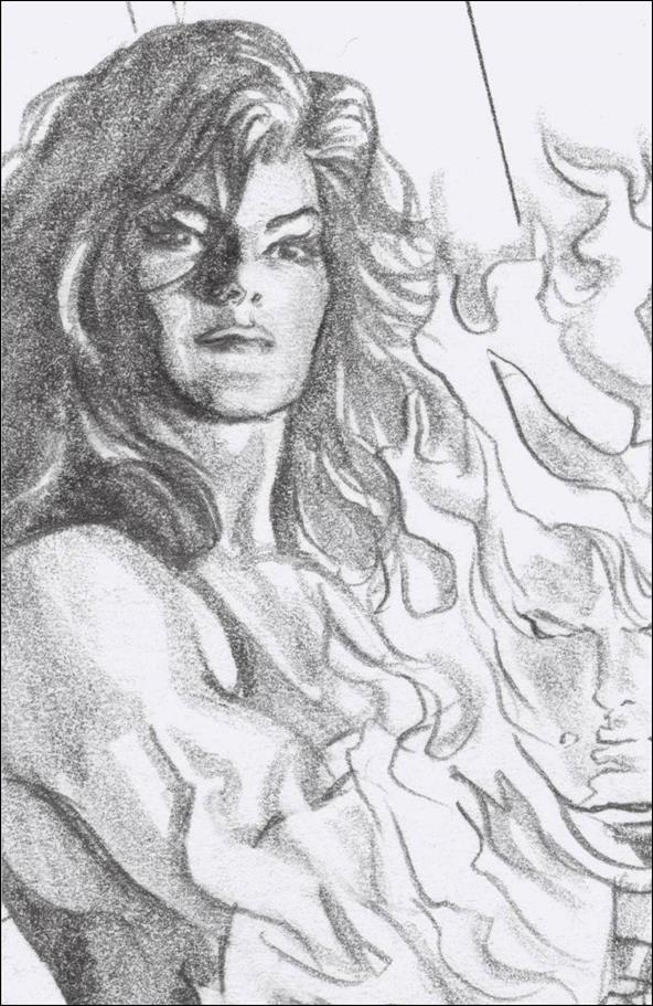 Immortal She-Hulk issue 1-E Alex Ross 1:100 Timeless Virgin Sketch Cover