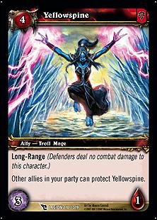 World of Warcraft: March of the Legion (Base Set) card 210 Yellowspine
