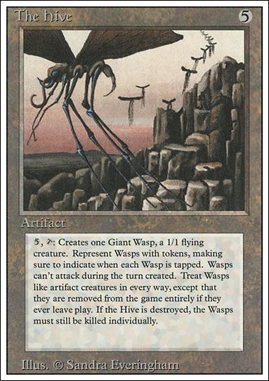 Magic the Gathering: Revised (Base Set) card 251 The Hive