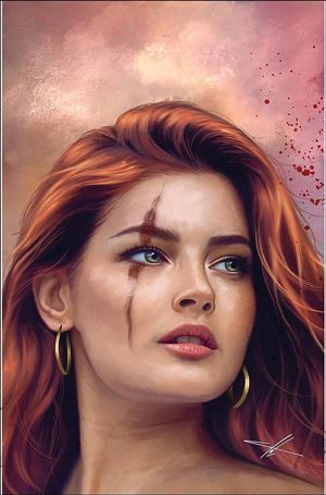 Invincible Red Sonja issue 6-Q Carla Cohen 1:30 Virgin Cover