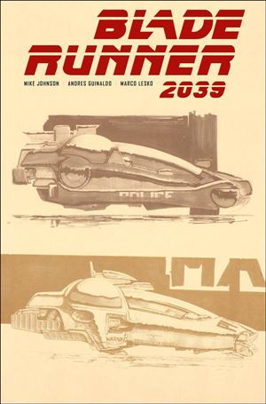 Blade Runner 2039 issue 11-C Syd Mead Cover