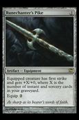 Magic the Gathering: Innistrad (Base Set) card 231 Runechanter's Pike