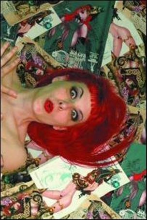 Tarot: Witch of the Black Rose issue 79-D 13th Anniversary Signed Photo Cover w/COA 1/1000