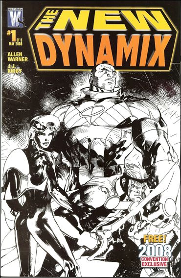 New Dynamix issue 1-C Black & White 2008 Convention Cover