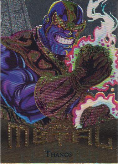 Marvel Metal (Parallel Flasher Set) card 19 Thanos