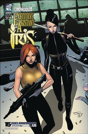 Executive Assistant: Iris (2018) issue 4 Donny Tran Cover