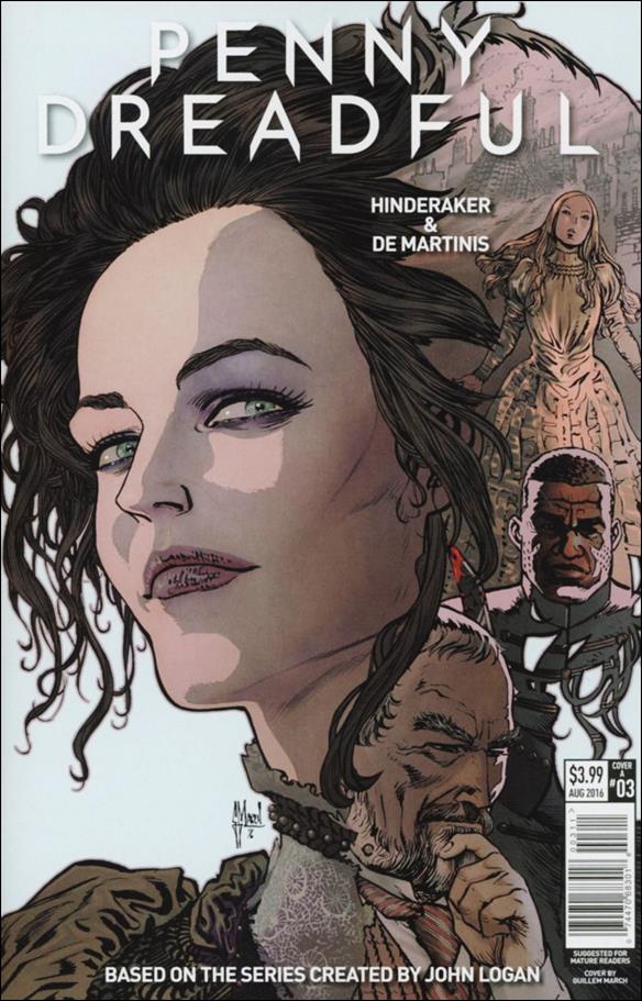 Penny Dreadful (2016) issue 3 Guillem March Cover