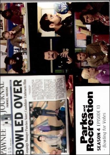 Parks and Recreation: Seasons 1 - 4 card 59 Bowling for Votes