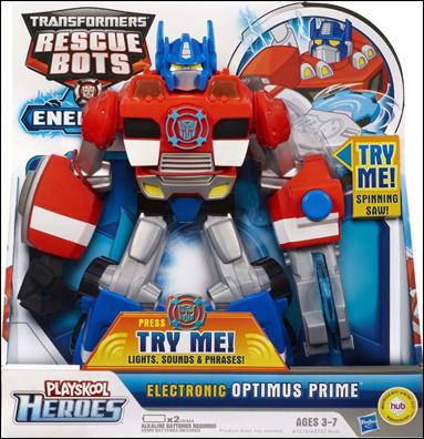 Transformers Rescue Bots Energize (Electronic)  figure 2 Optimus Prime