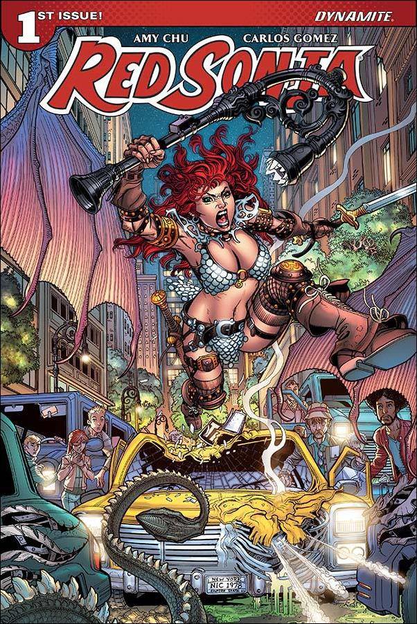 Red Sonja (2017) issue 1 Nick Bradshaw Cover