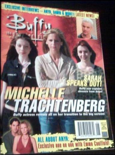 Buffy the Vampire Slayer Magazine issue 13-B Buffy, Dawn & Willow Cover