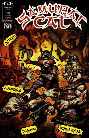 Samurai Cat Cover Image 1