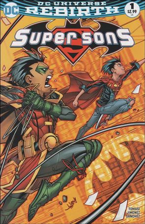 Super Sons issue 1-I Jonboy Meyers Fried Pie Cover
