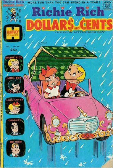 Richie Rich Dollars & Cents 64-A by Harvey
